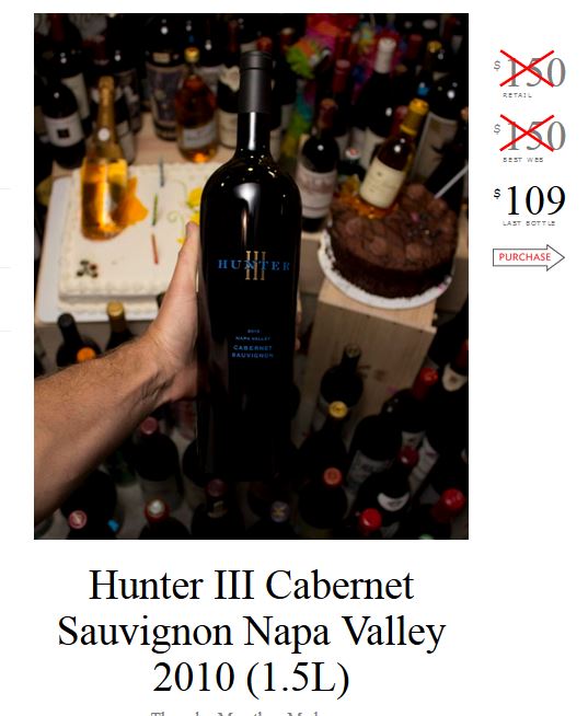 Hunter III Cabernet Sauvignon