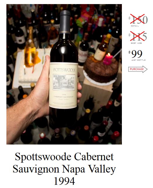 Spottswoode Cabernet Sauvignon Napa Valley