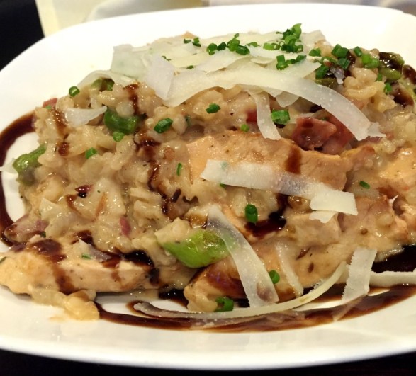 Chicken Wild Mushroom Risotto Portside Tavern