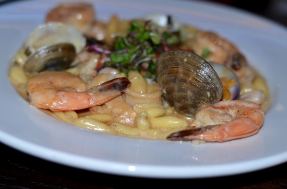 Seafood Cavatelli at the Sign of the Whale