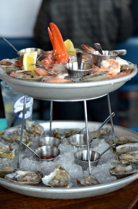 Seafood Tower at the Sign of the Whale