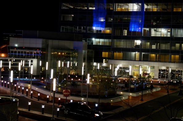 View from the roof top of Sign of the Whale