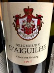 2012 Seigneurs d’Aiguilhe Côtes de Castillon Bordeaux