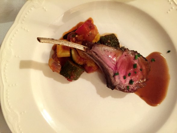 Roasted Herb Crusted Rack of Lamb