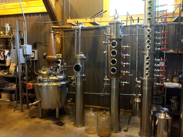 Stills at Hudson Valley Distillers