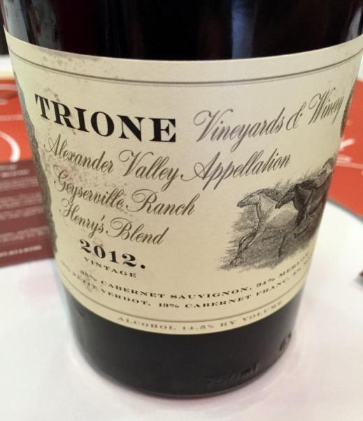 Trione Vineyards Henry's Blend