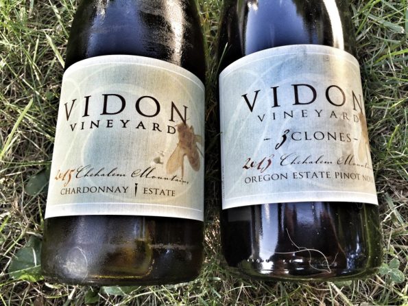 Vidon Chardonnay and Pinot Noir