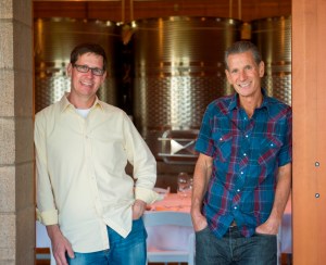 Winegrower and Proprietor David Nemarnik and winemaker Tom Fitzpatrick