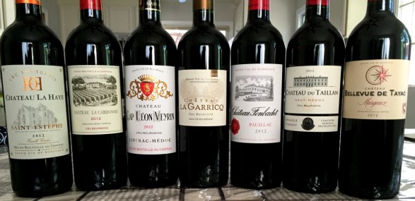 cru bourgeois tasting line up