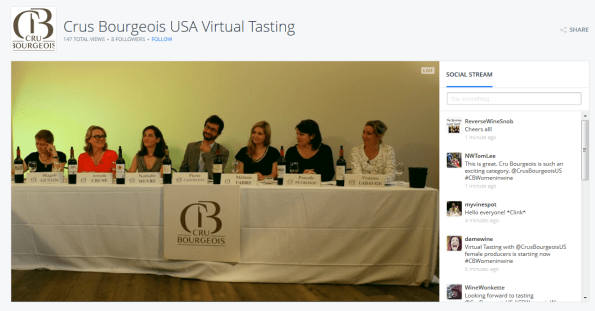 Virtual Tasting Panel Crus Bourgeois