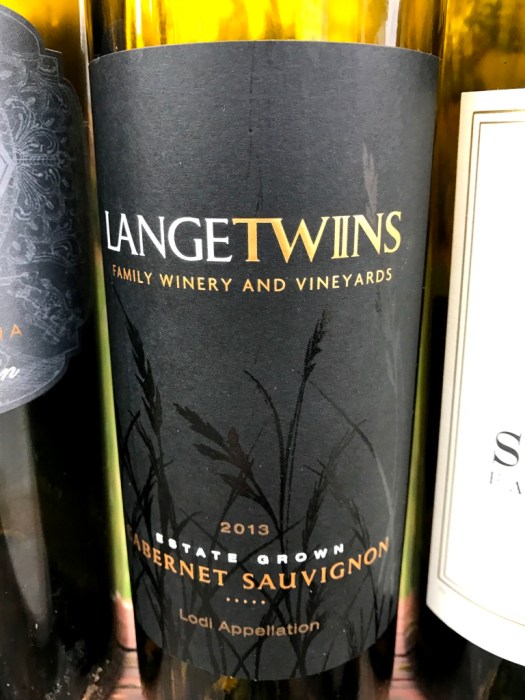 langetwins vineyard cabernet savignon