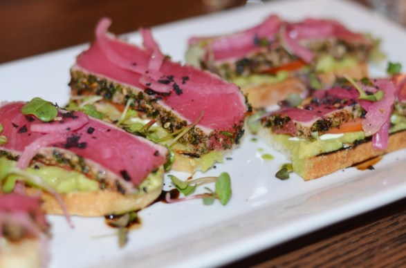 Ahi Bruschetta MIRO Kitchen