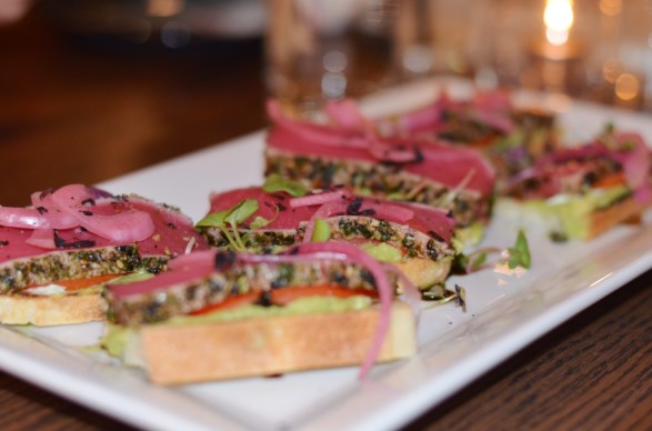 Ahi Bruschetta MIRO Kitchen