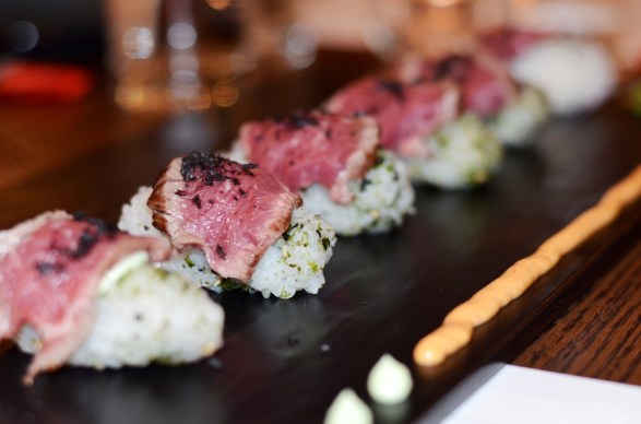 Hanger Sushi at MIRO Kitchen