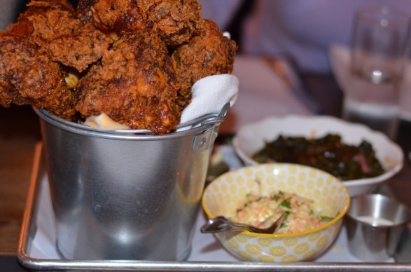 Bucket of Chicken at Peaches