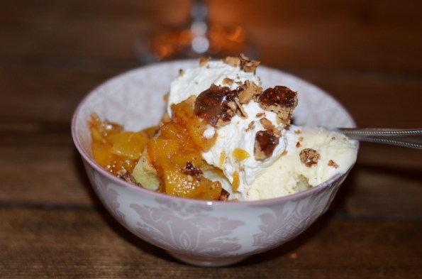 Old Fashioned Peach Cobbler at Peaches