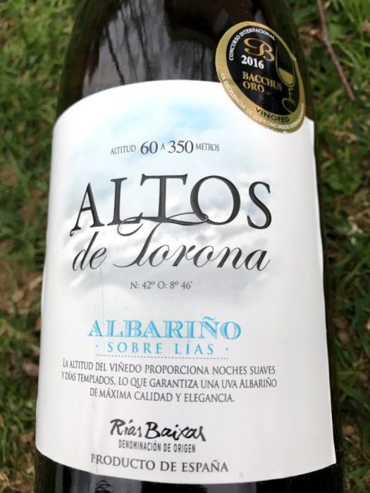 Altos de Torona Albariño Sobre Lías