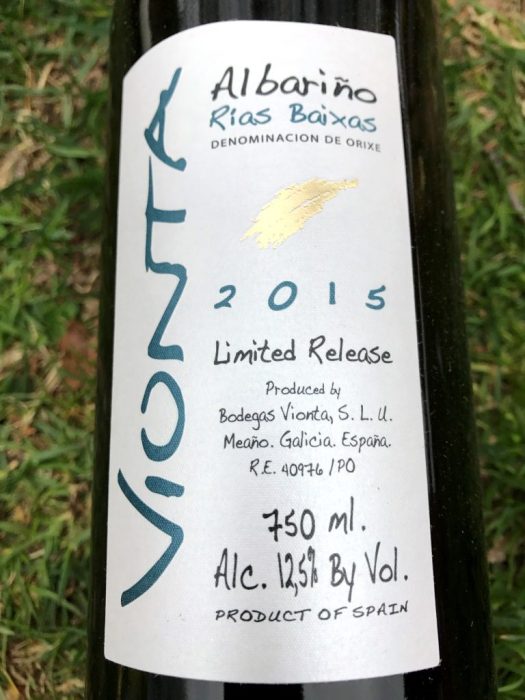 Vionta Albariño Limited Release