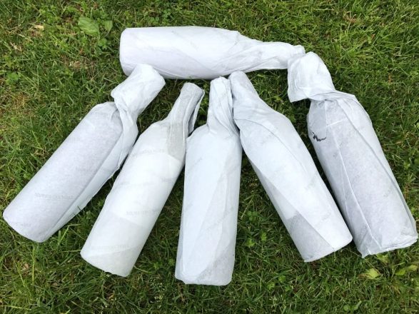 Murrieta's Well wrapped bottles