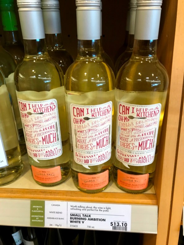 Canadian wines - more cool labels