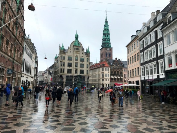 Copenhagen in the rain