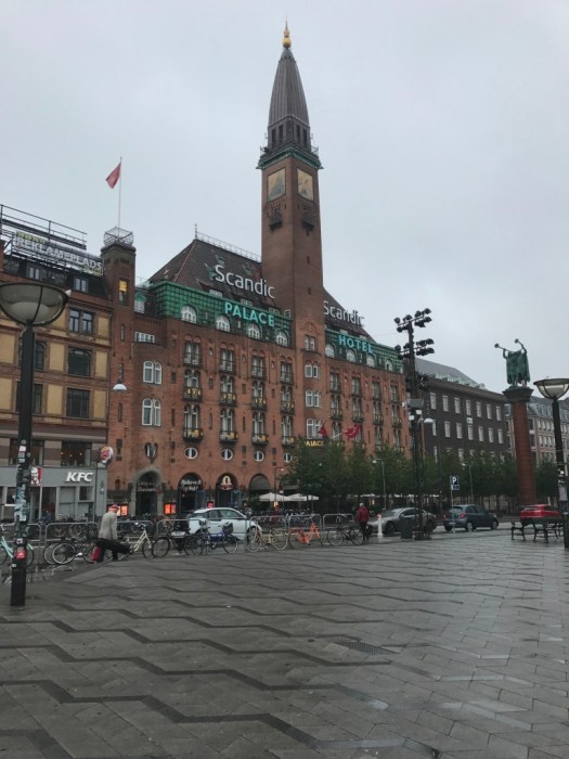 Copenhagen in the rain