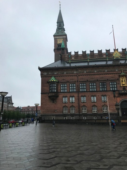 Copenhagen in the rain