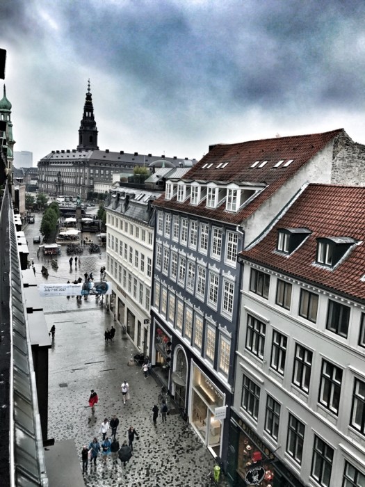 Copenhagen view from the top