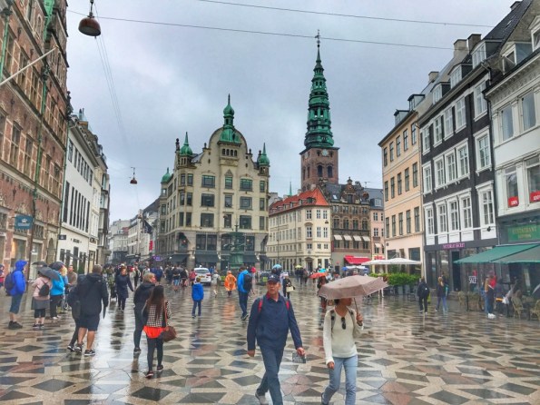 Copenhagen in the rain