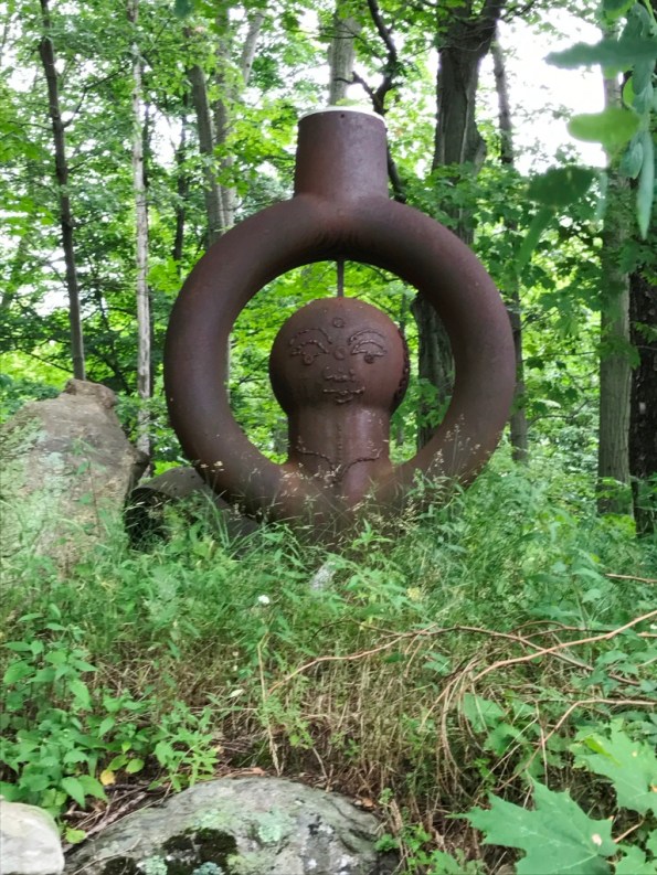 Outdoor decor at Wing's Castle