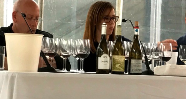 Gretchen Thomas at the rare grapes seminar Spain's Great Match
