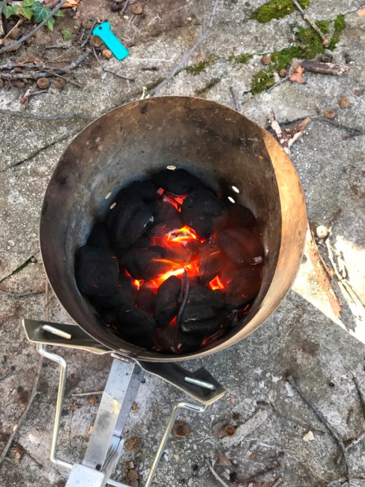 Starting the fire