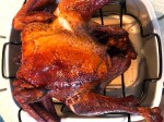 Thanksgiving smoked turkey