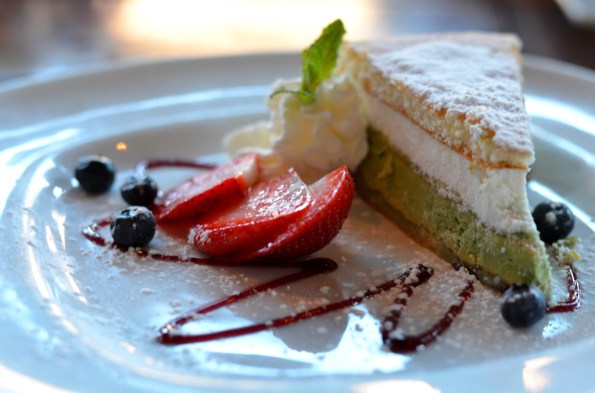 Beach House SONO Pistachio and Ricotta Cheese Cake