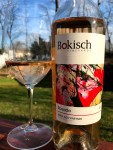 Bokisch Rosé in the&nbsp;glass