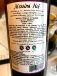 Messina Hof Reflections of Love back&nbsp;label