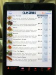 CLASSIFIED menu