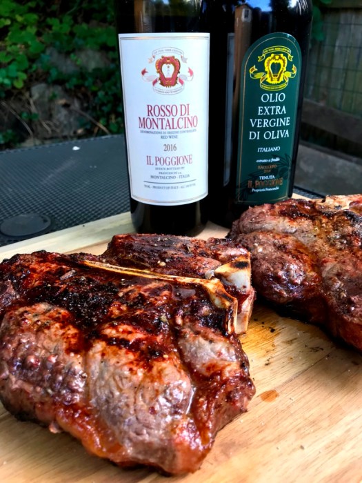 Final set - steak andwine