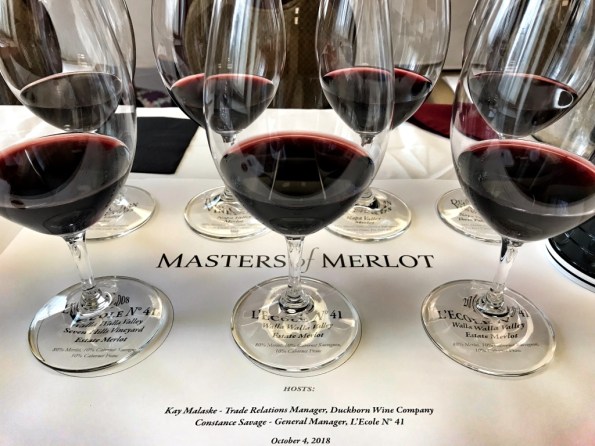 Masters of Merlot tasting