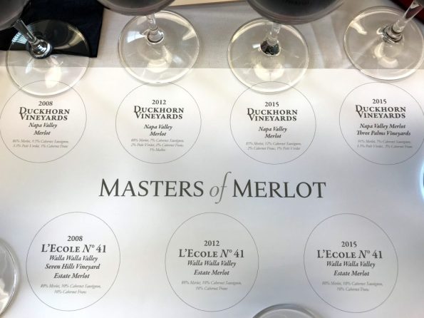 WBC18 Masters of Merlot tasting
