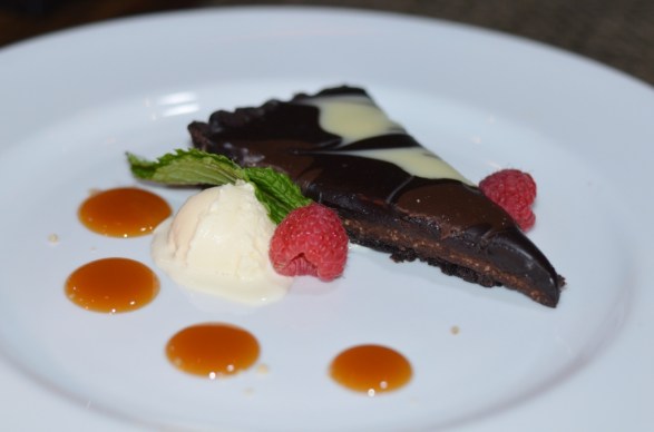 Bar Zepoli Chocolate Polenta Tart