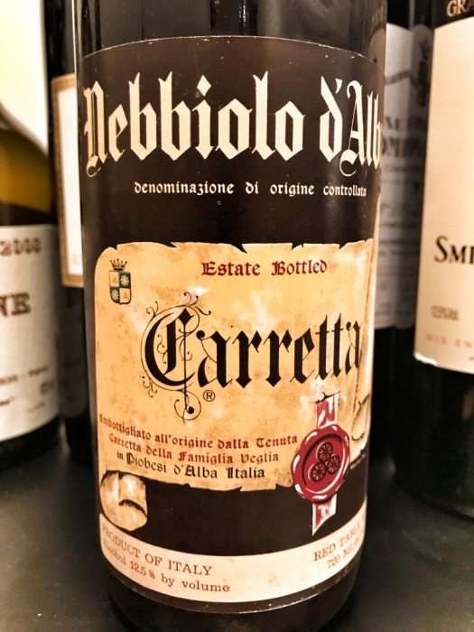 1971 Carretta Nebbiolo
