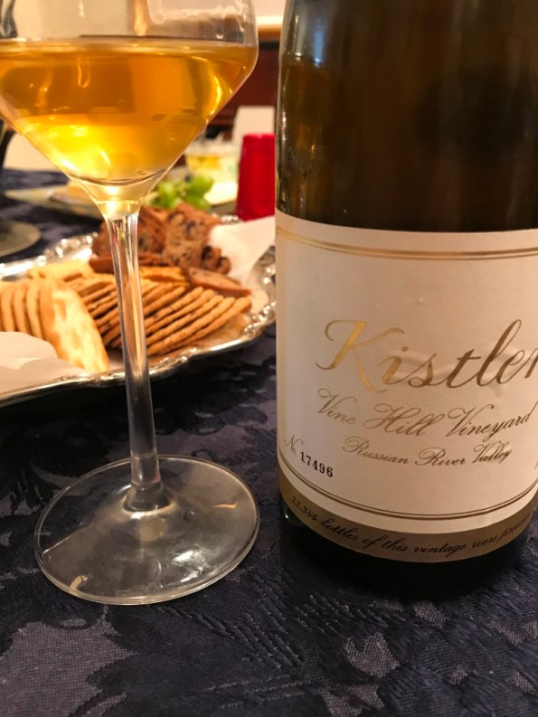 Kistler Chardonnay with Glass