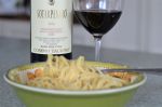 Pasta Carbonara with Negroamaro&nbsp;wine