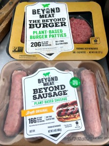 Beyond Meat Burgers and Bratwursts