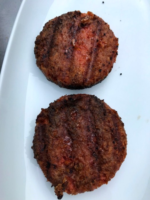 Beyond Meat Burgers Grilled