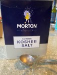 Morton kosher salt