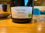 Chateau de Bellet Back label